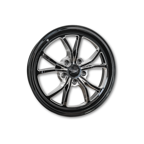 Illicit Race Wheels Black 'Eliminator' Front Runners 17"x4.5" 2.52" BS | 5x120