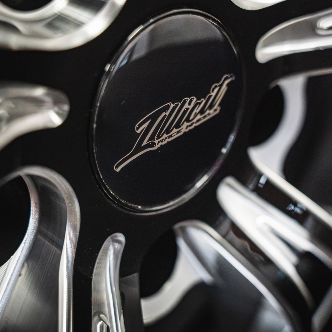 Illicit Race Wheels Black 'Eliminator' Rear Drag Wheels 15"x10" 3.5" BS | 5x120.65 5x4.75"