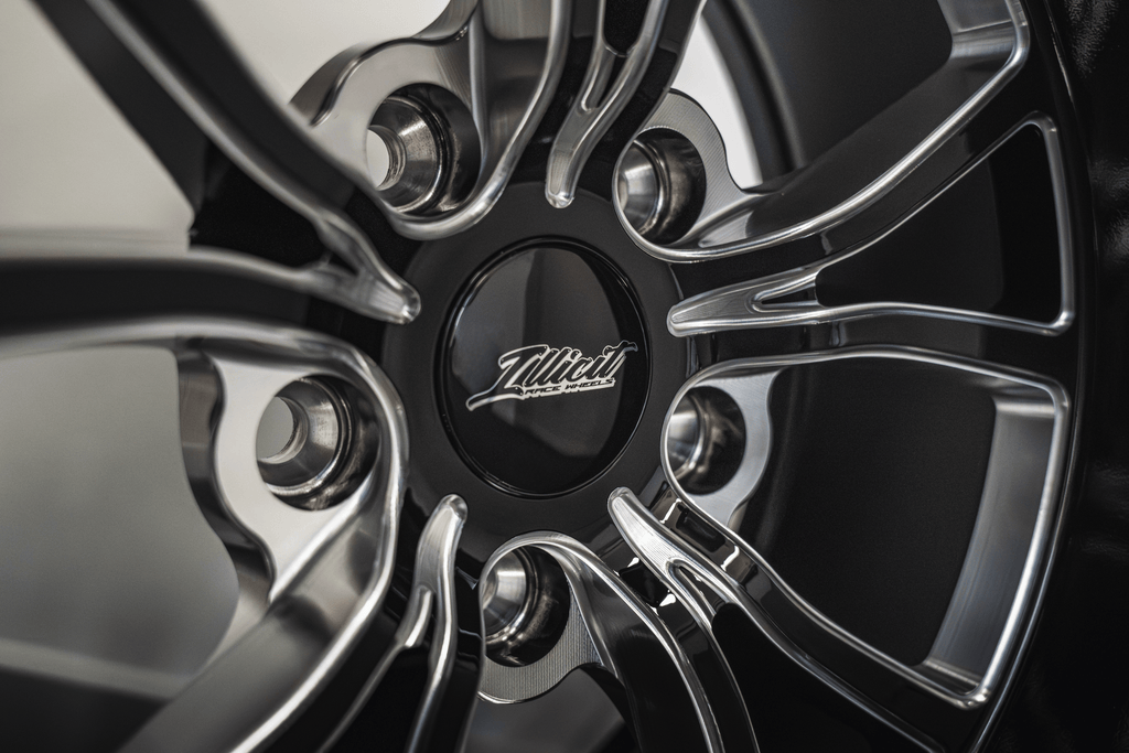 Illicit Race Wheels Black 'Eliminator' Front Runners 17"x4.5" 1.80" BS | 5x114.3 5x4.5"