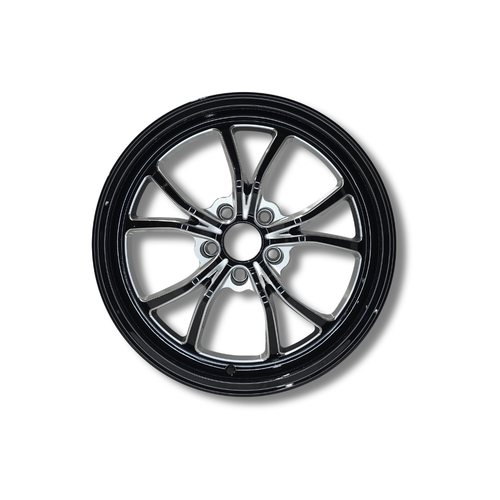 Illicit Race Wheels Black 'Eliminator' Front Runners 17"x4.5" 2.25" BS | 5x120.65 5x4.75"