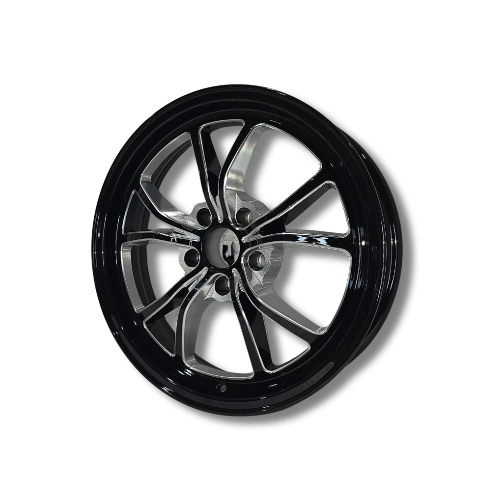 Illicit Race Wheels Black 'Eliminator' Front Runners 17"x4.5" 5x120